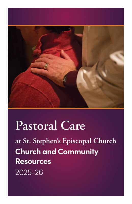 Pastoral Care Resource Guide cover